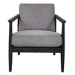 Uttermost Brunei Modern Gray Accent Chair