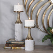 Uttermost Castiel Marble Candleholders - Set of 2