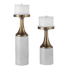 Uttermost Castiel Marble Candleholders - Set of 2