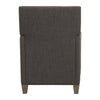 Uttermost Darick Charcoal Armchair