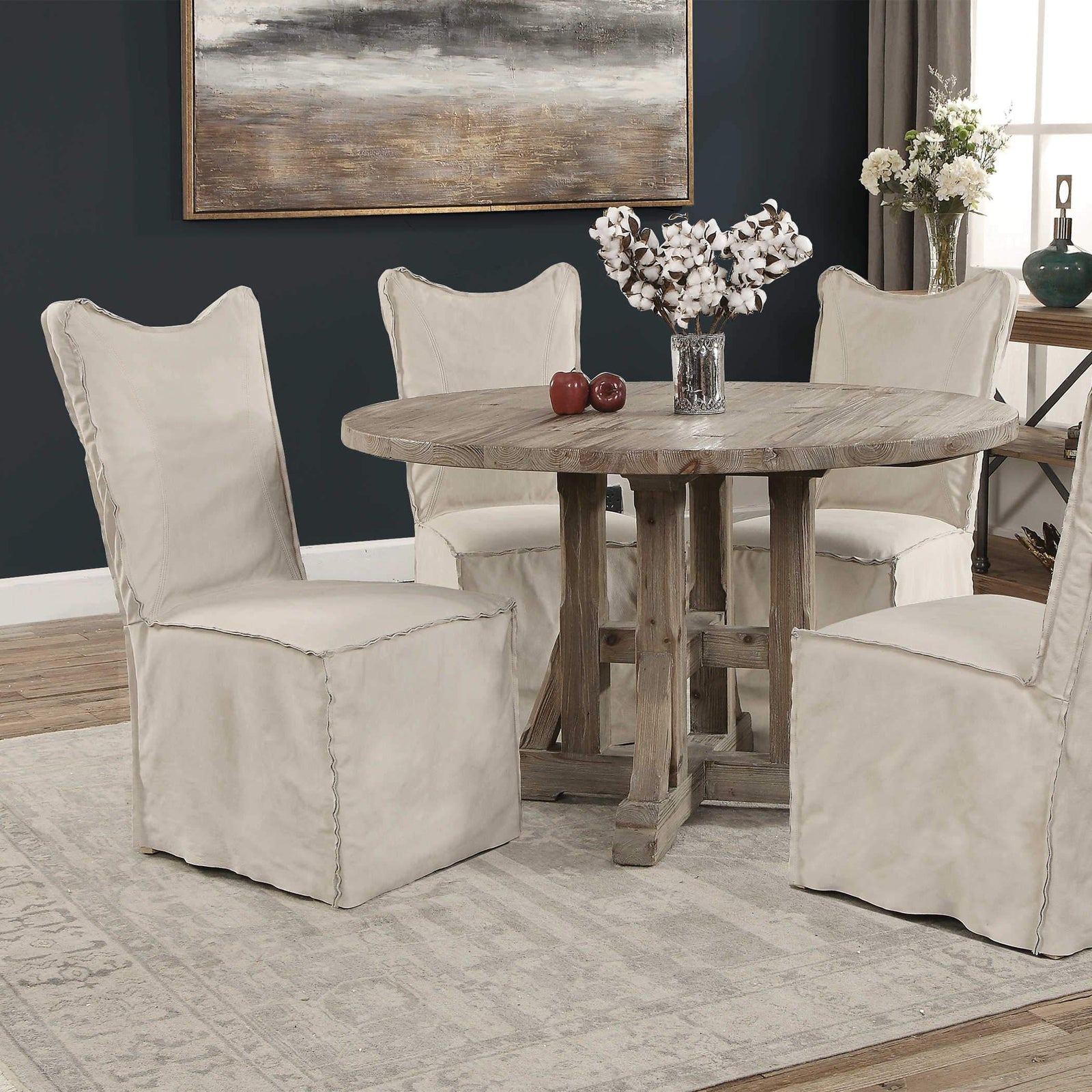 Uttermost Delroy Armless Chair - Set of 2