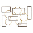 Uttermost Elias Bronze And Gold Wall Art