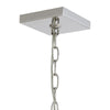 Uttermost Euclid 6 Light Nickel Cube Pendant