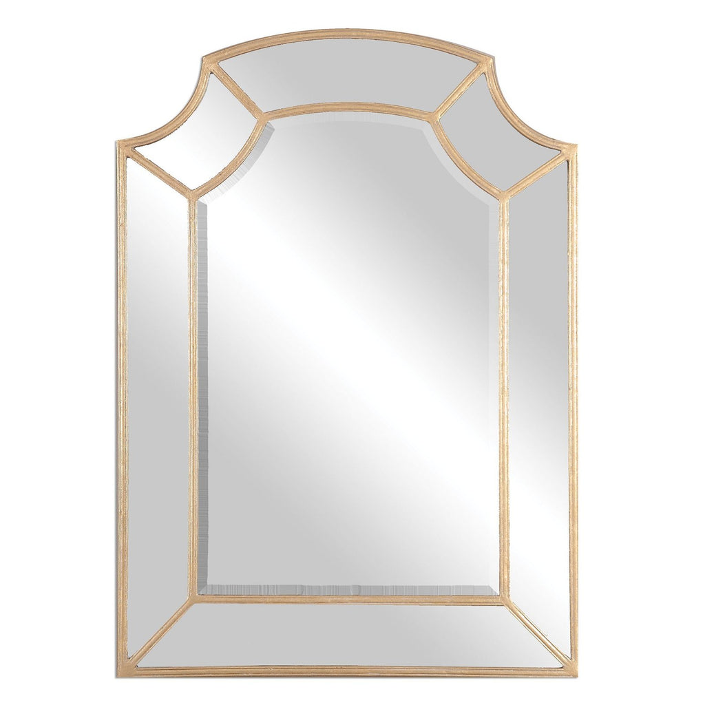 Uttermost Francoli Gold Arch Mirror — Grayson Living