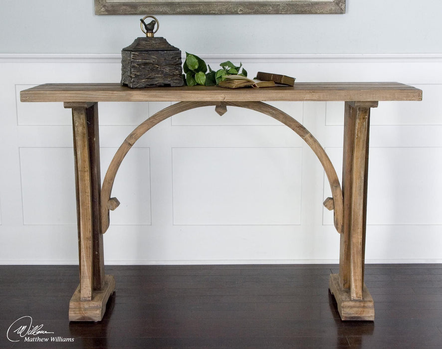 Uttermost Vail Reclaimed Wood Console Table