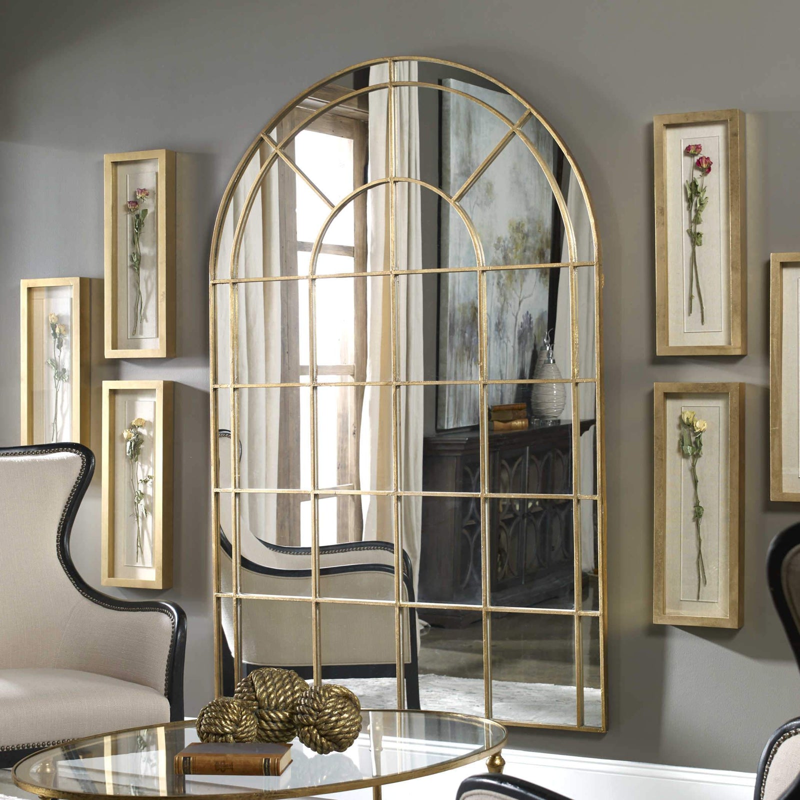 Uttermost Grantola Arched Mirror
