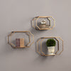 Uttermost Lindee Gold Wall Shelves - Set of 3