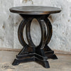 Uttermost Maiva Black Side Table