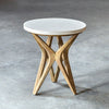 Uttermost Marnie Limestone Side Table