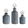 Uttermost Mathias Grey-Blue Vessels - Set of 3