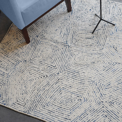 Uttermost Maze Blue Rug