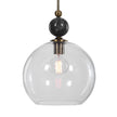 Uttermost Mendota 1 Light Glass Pendant