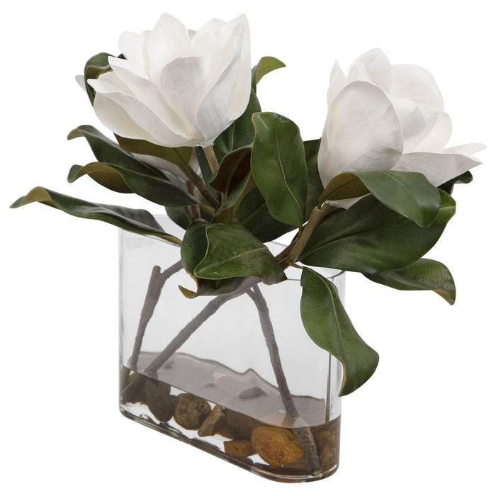 Uttermost Middleton Magnolia Flower Centerpiece — Grayson Living