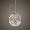Uttermost Mimas 1 Light Globe Pendant