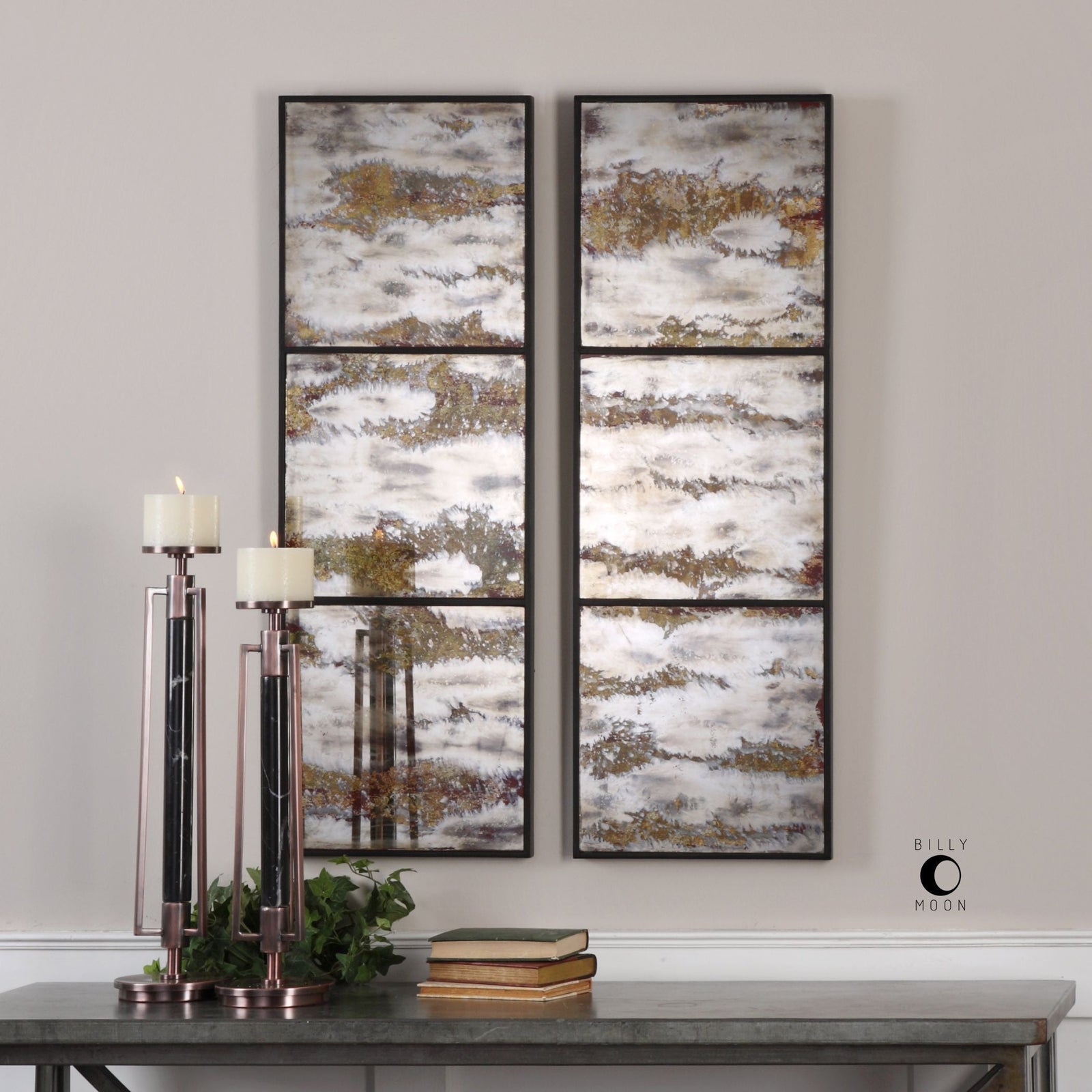 Uttermost Rahila Antiqued Mirror - Set of 2