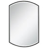 Uttermost Shield Shaped Iron Mirror