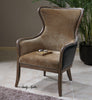 Uttermost Snowden Tan Wing Chair