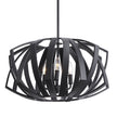 Uttermost Thales Black Geometric 3 Light Pendant