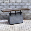 Uttermost Vessel Industrial Console Table