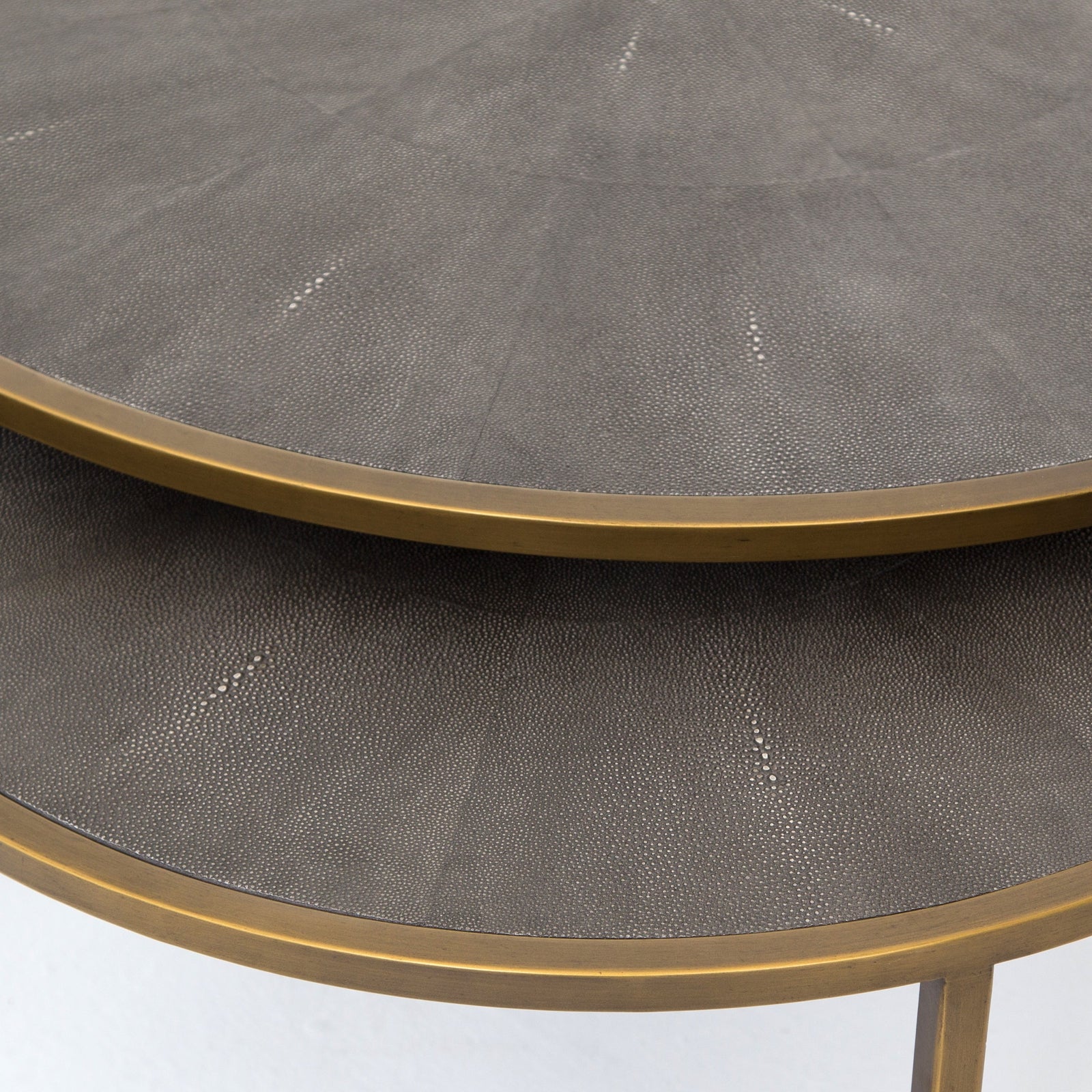 Four Hands Shagreen Nesting Coffee Table