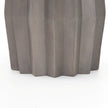 Gem Outdoor End Table-Dark Grey