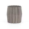 Gem Outdoor End Table-Dark Grey