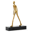 Villa & House Walking Man Statue by Bungalow 5