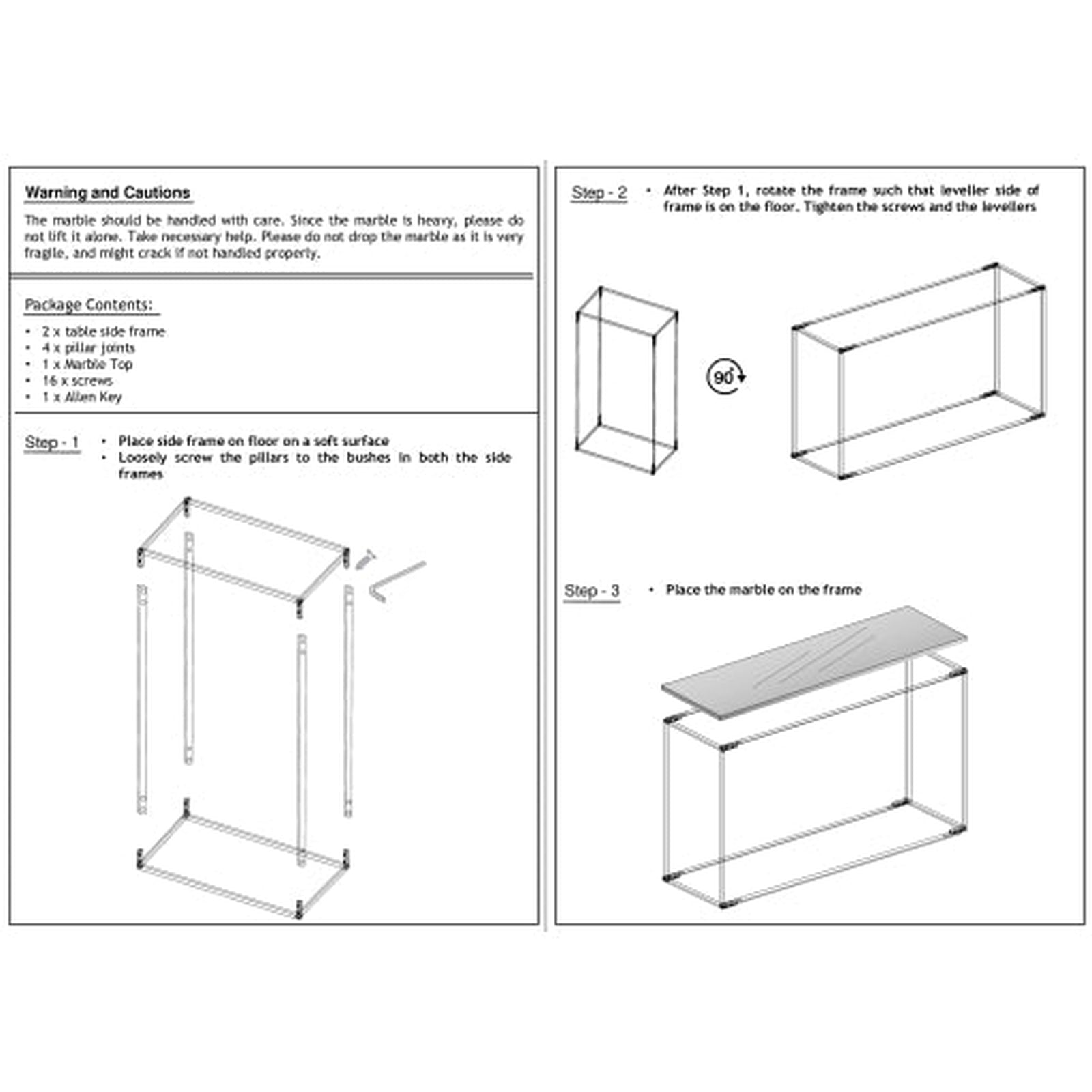 Surya Aryaa Console Table