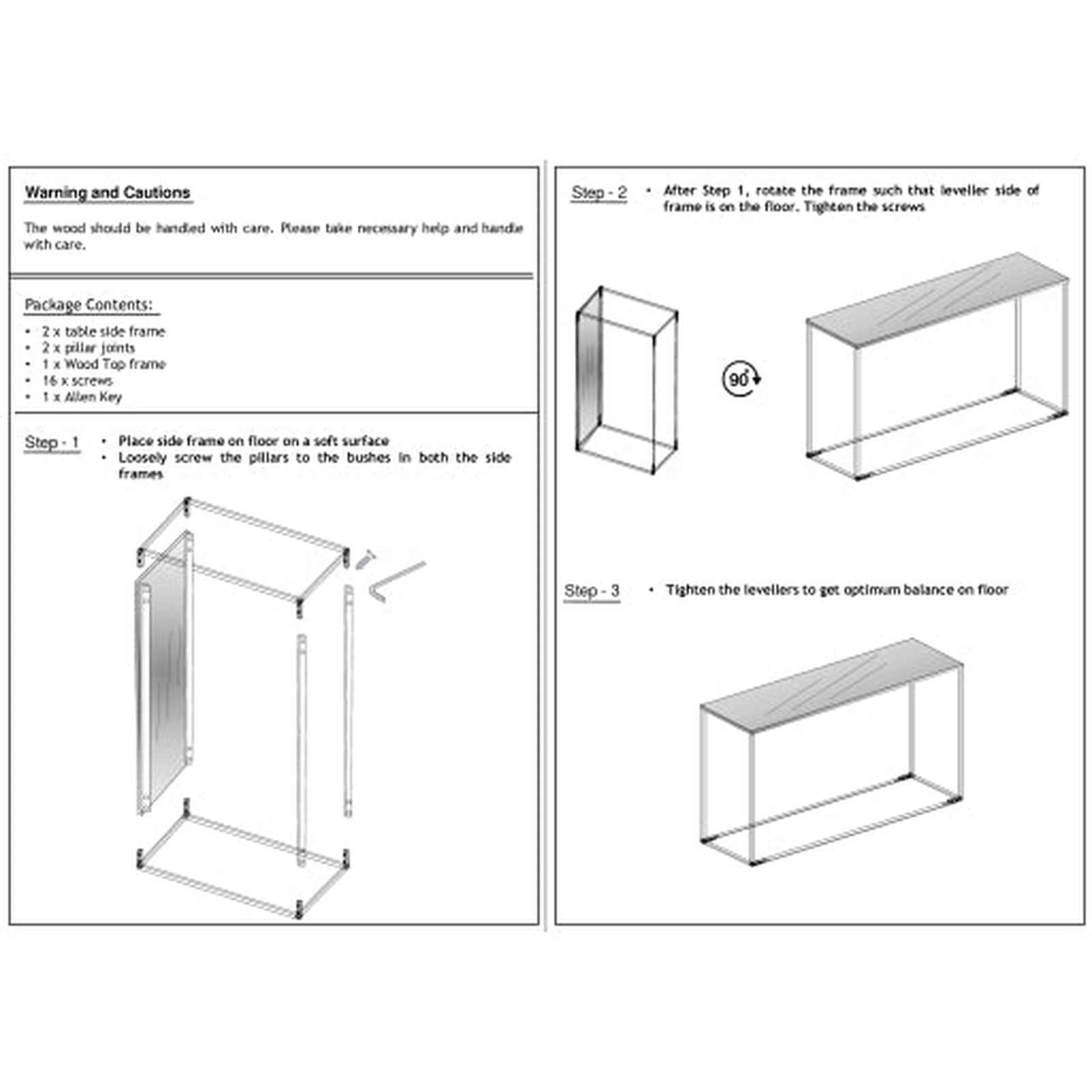 Surya Aryaa Console Table