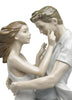 Lladro The Thrill of Love Couple Figurine