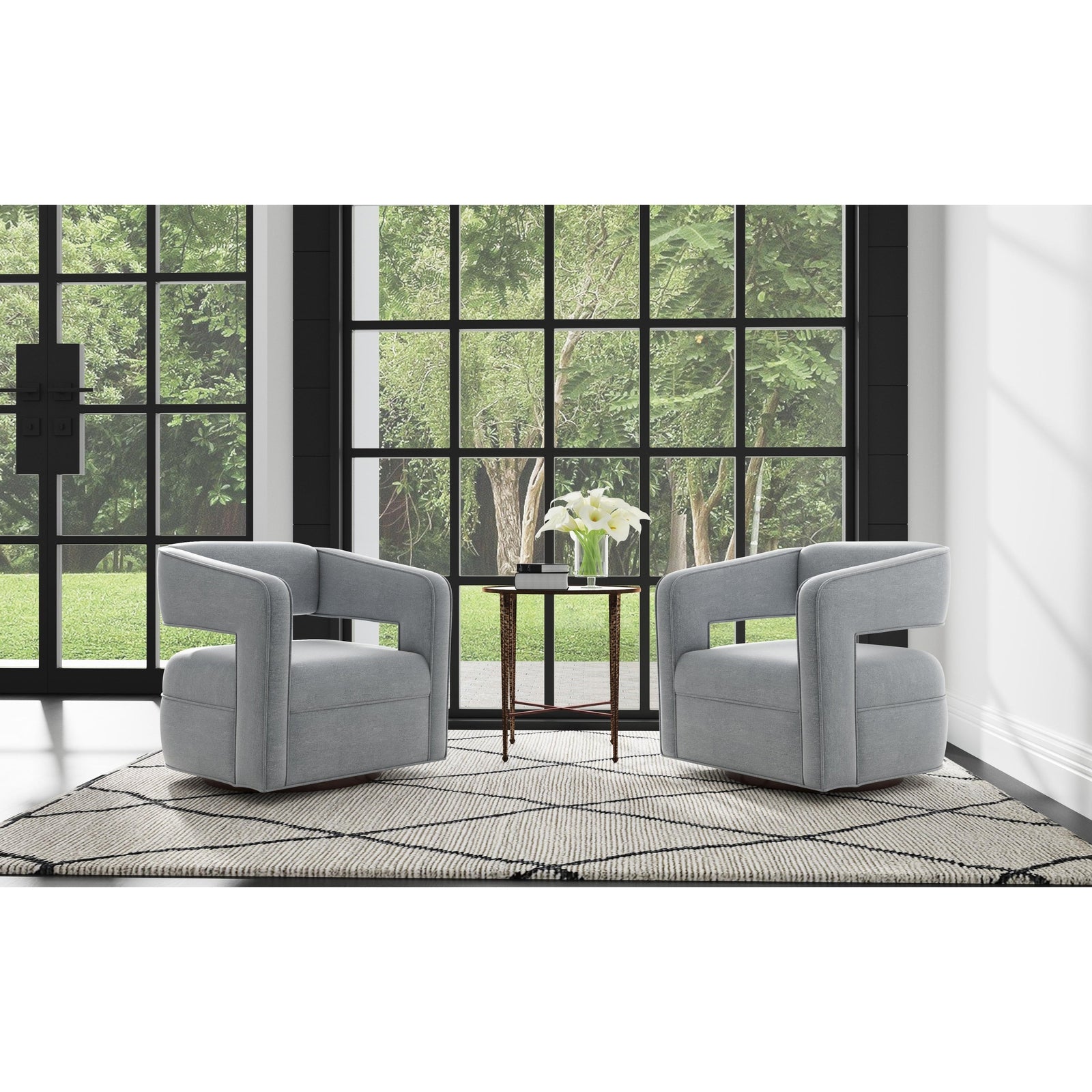 Hooker Upholstery Mateo Swivel Chair