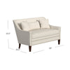 Hooker Upholstery Everly Settee