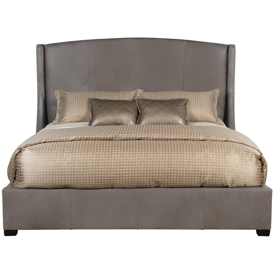 Bernhardt Interiors Cooper Leather Bed 54