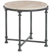 Bernhardt Galesbury Round Metal End Table