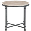 Bernhardt Galesbury Round Metal End Table