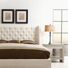 Bernhardt Interiors Maxime Wing Bed 57.5