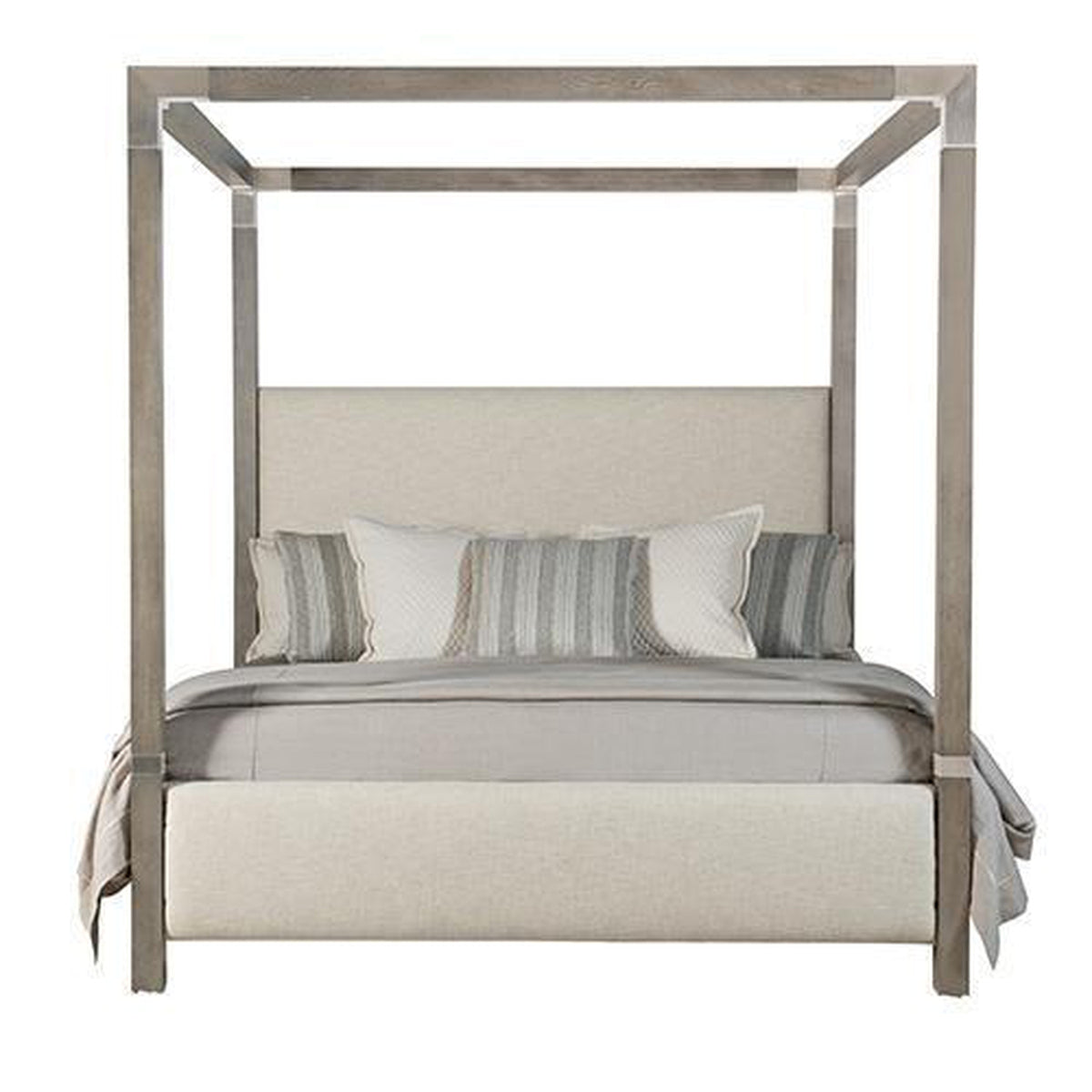 Bernhardt Interiors Palma Upholstered Canopy King Bed — Grayson Living