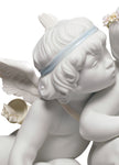 Lladro Eros and Psyche Angels Figurine