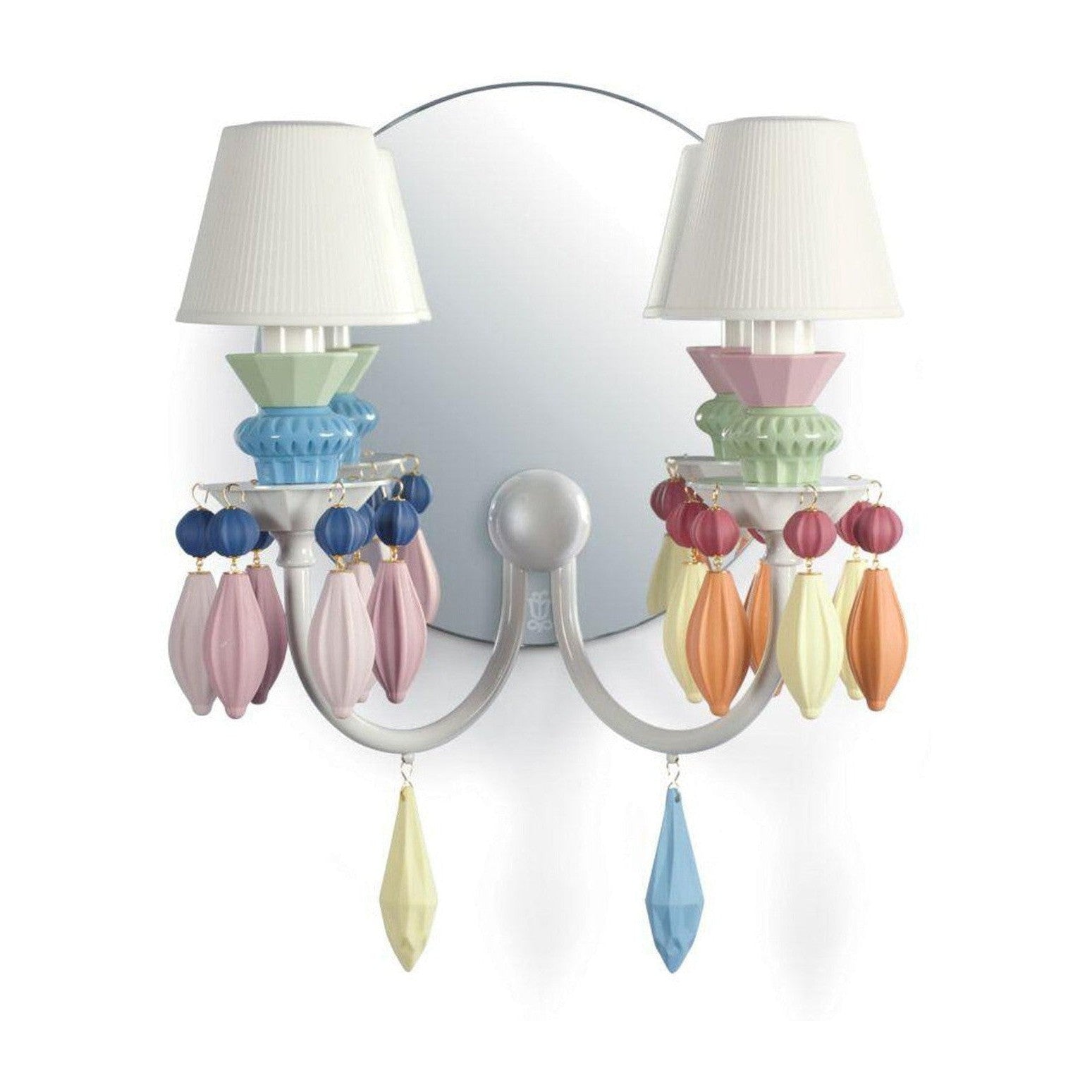 Lladro Belle de Nuit 2 Lights Wall Sconce US