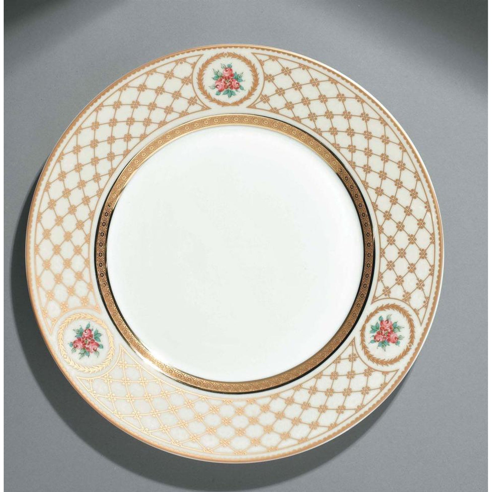 Raynaud Chambord Ivory Rim Plate Flat