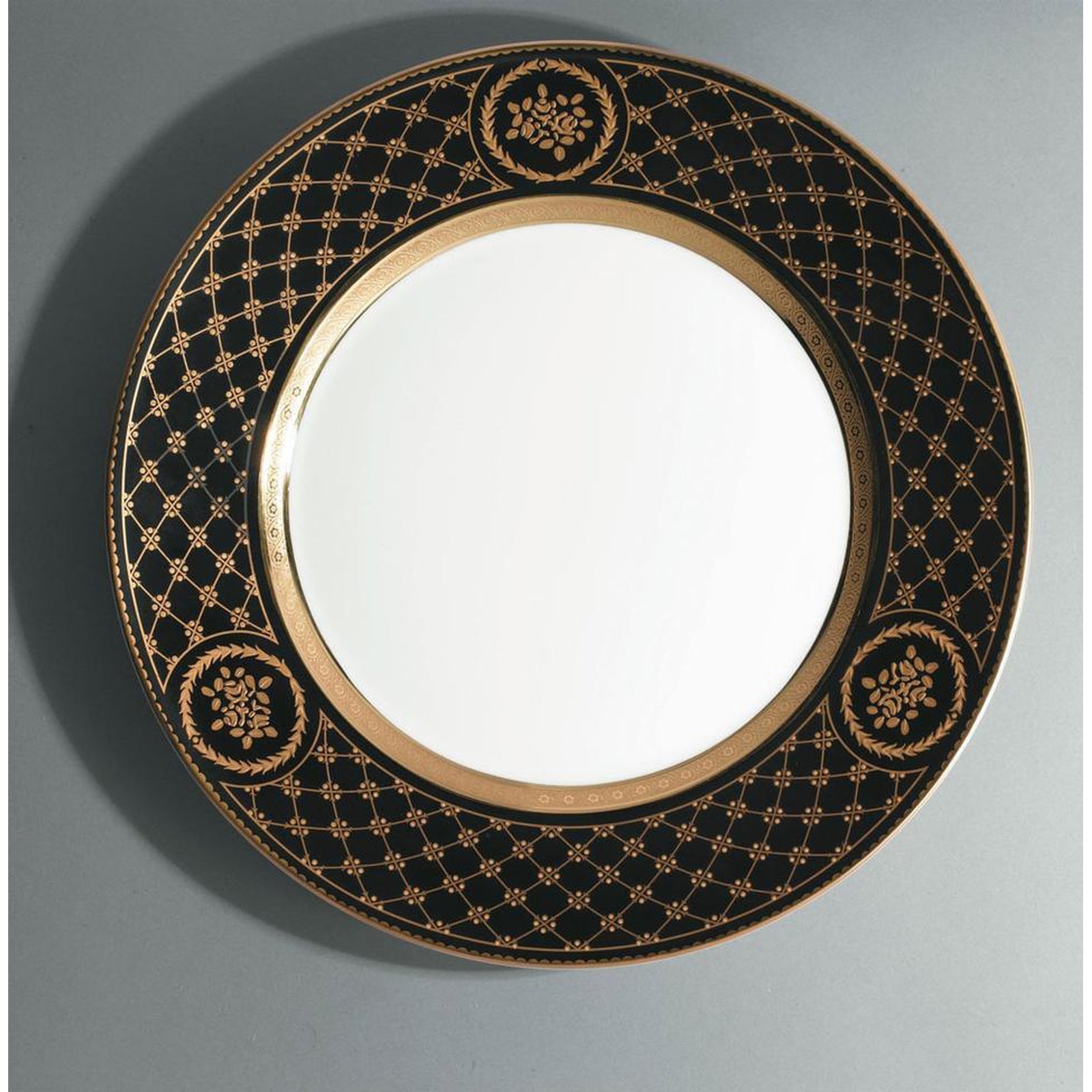 Raynaud Chambord Black American Dinner Plate