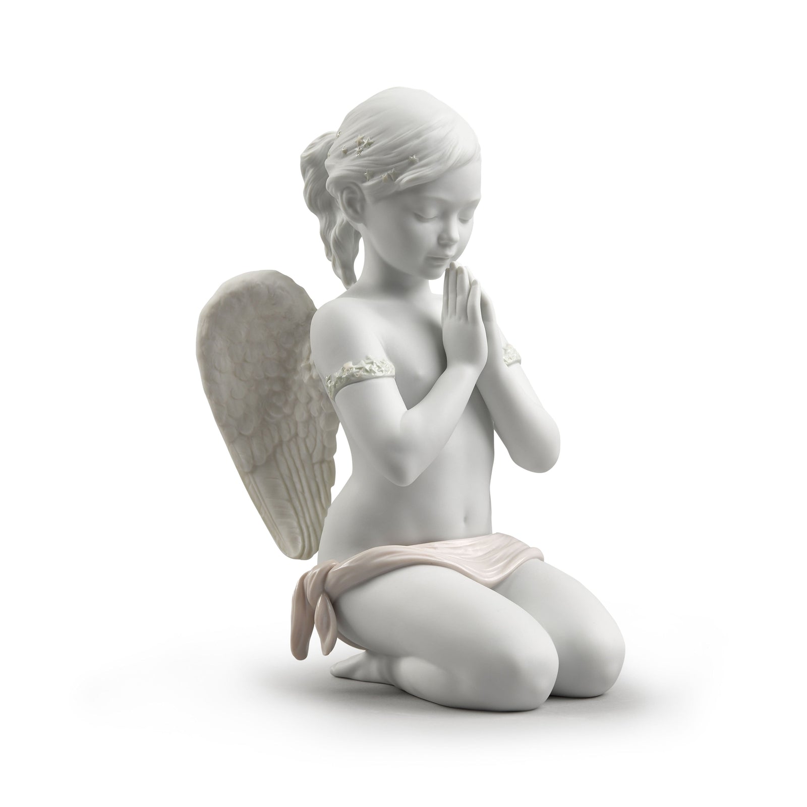 Lladro Heavenly Prayer Angel Figurine