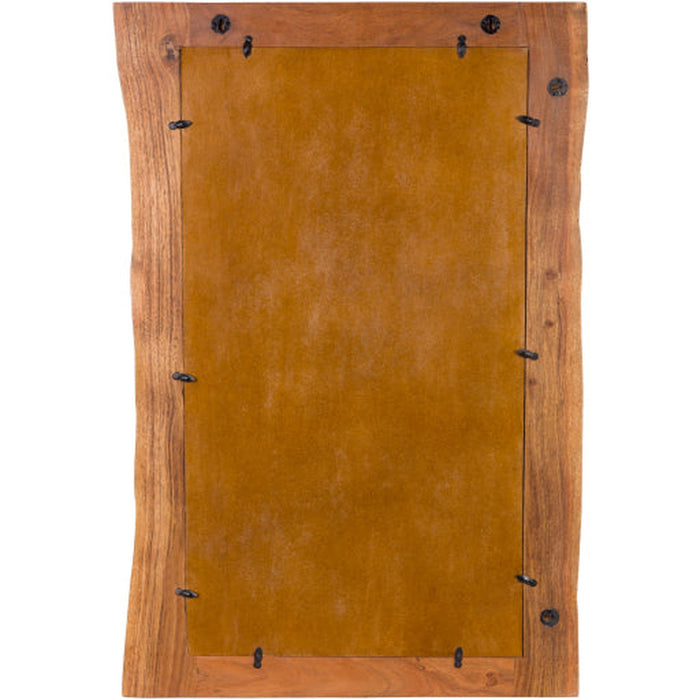 Surya Edge Wood Mirror