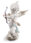 Lladro Straight to The Heart Cupid Angel Figurine