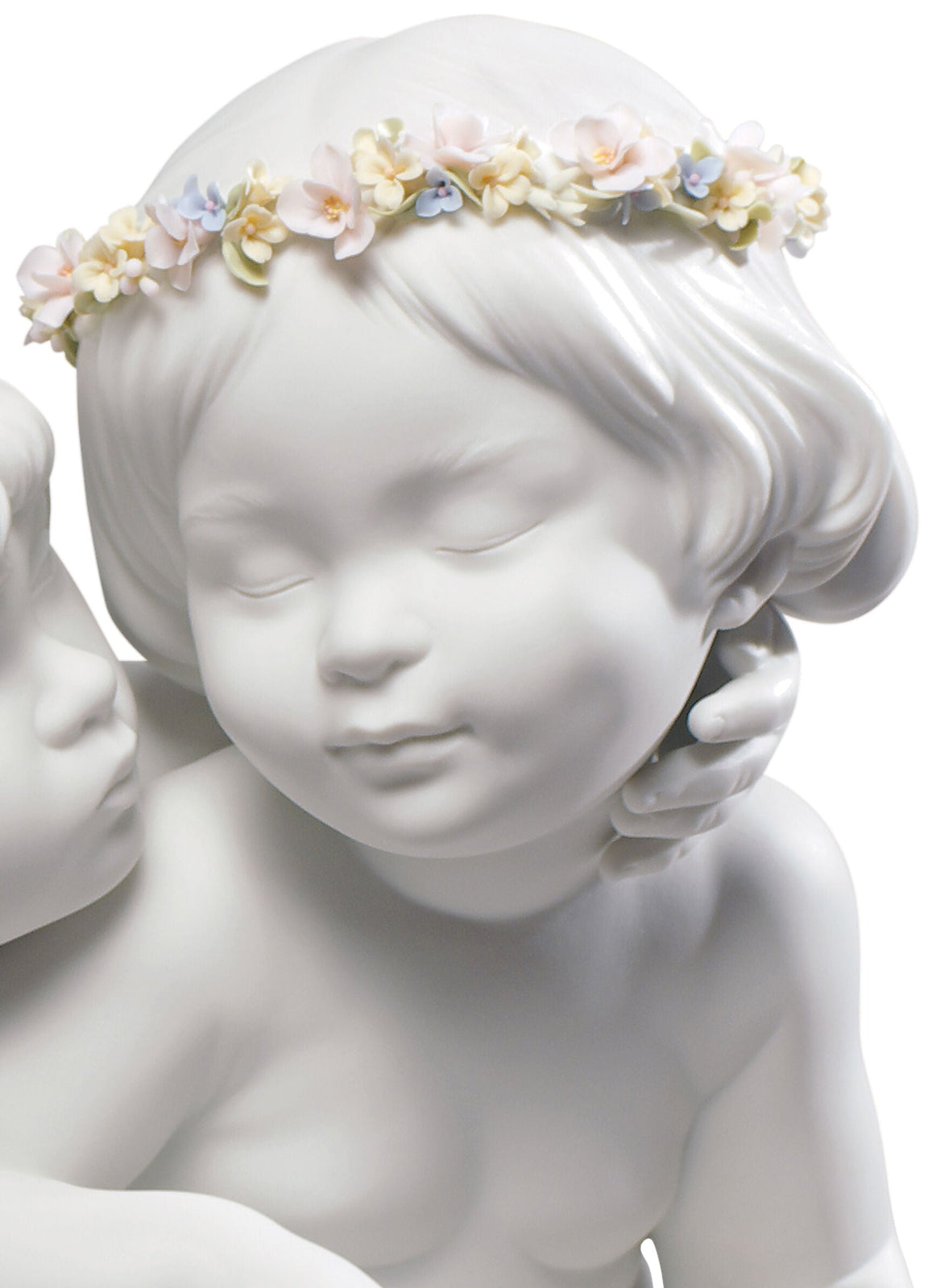 Lladro Eros and Psyche Angels Figurine