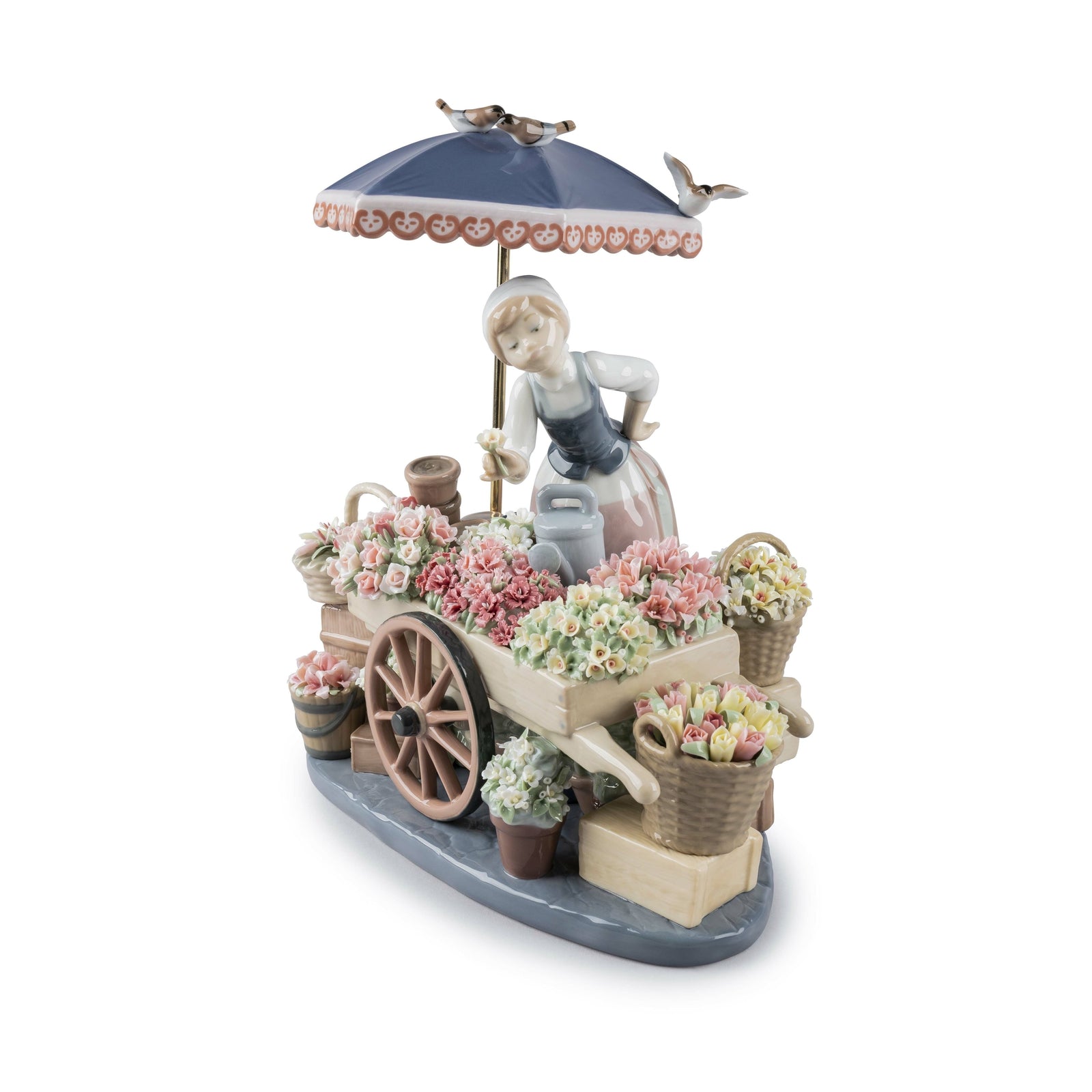 Lladro Flowers of The Season Woman Sculpture