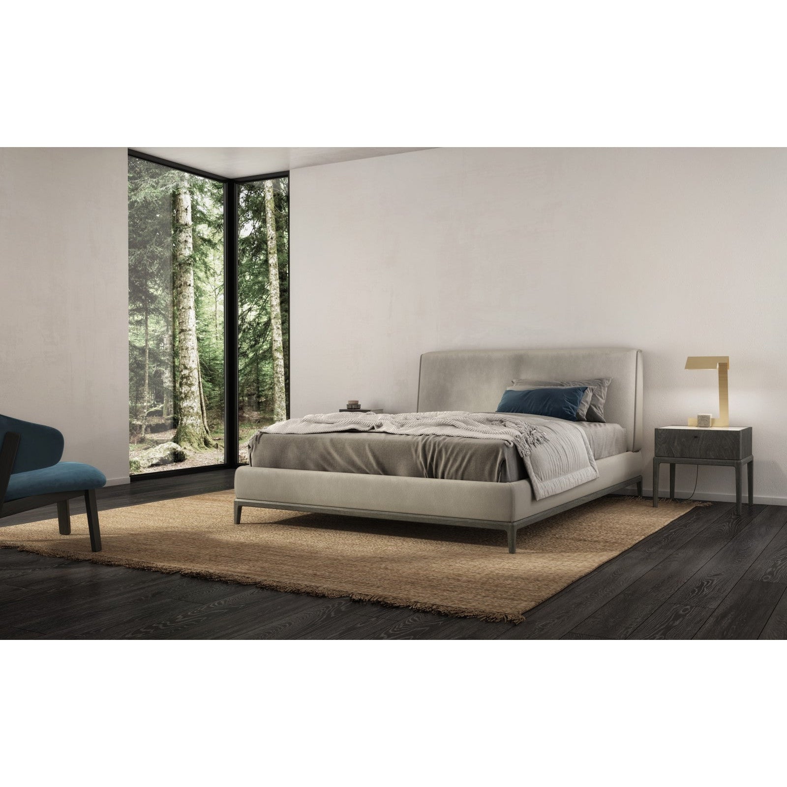 Huppe Hemrik Upholstered Bed