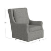 Hooker Upholstery Bellamy Swivel Chair