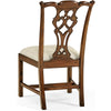 Jonathan Charles Buckingham Chippendale Style Classic Side Chair