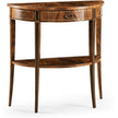 Jonathan Charles Boxwood Stringing Demilune Console